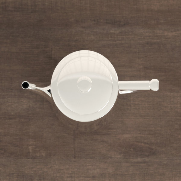 Stellar Art Deco Stainless Steel Teapot & Reviews Wayfair.co.uk